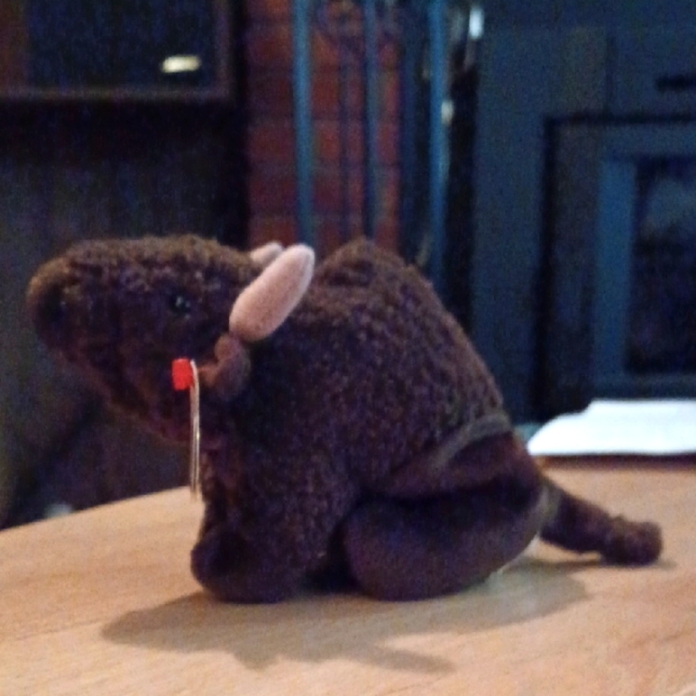 Ty 1998 Beanie Babies Roam The Buffalo